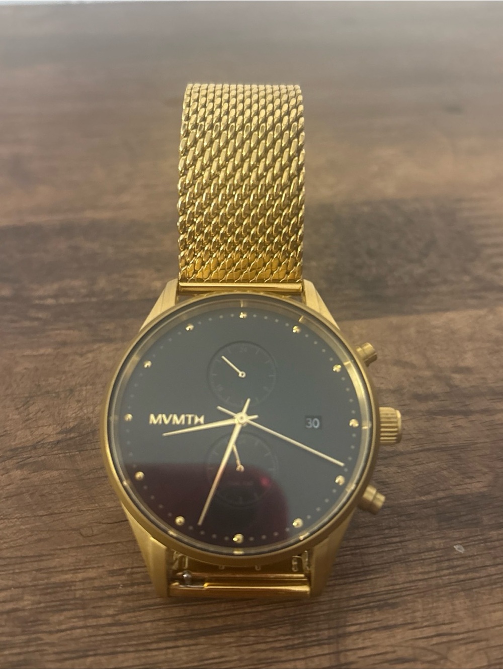 MVMT Voyager Eclipse Gold Tone SS Chronograph Men’s Watch 42mm